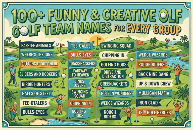 golf team names