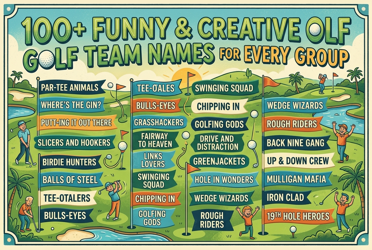 golf team names