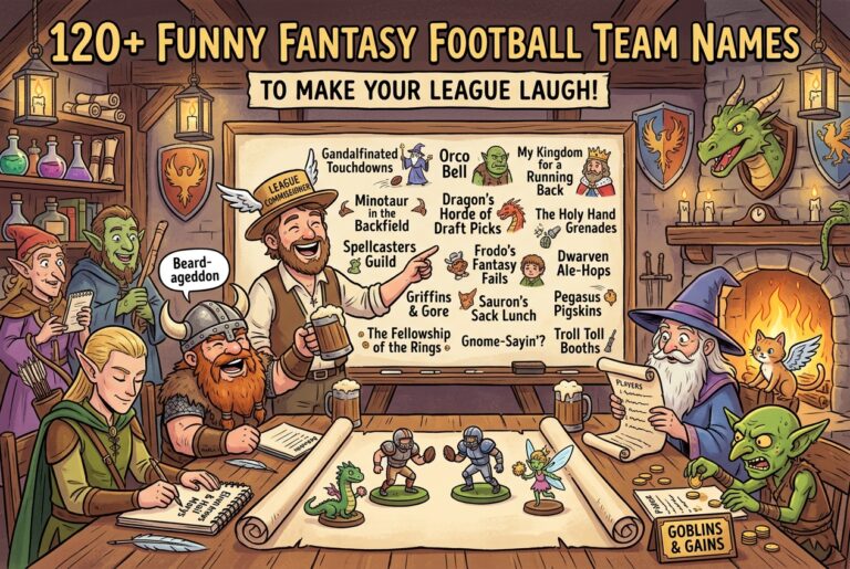 funny fantasy football team names
