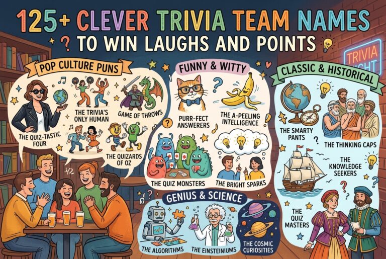 trivia team names