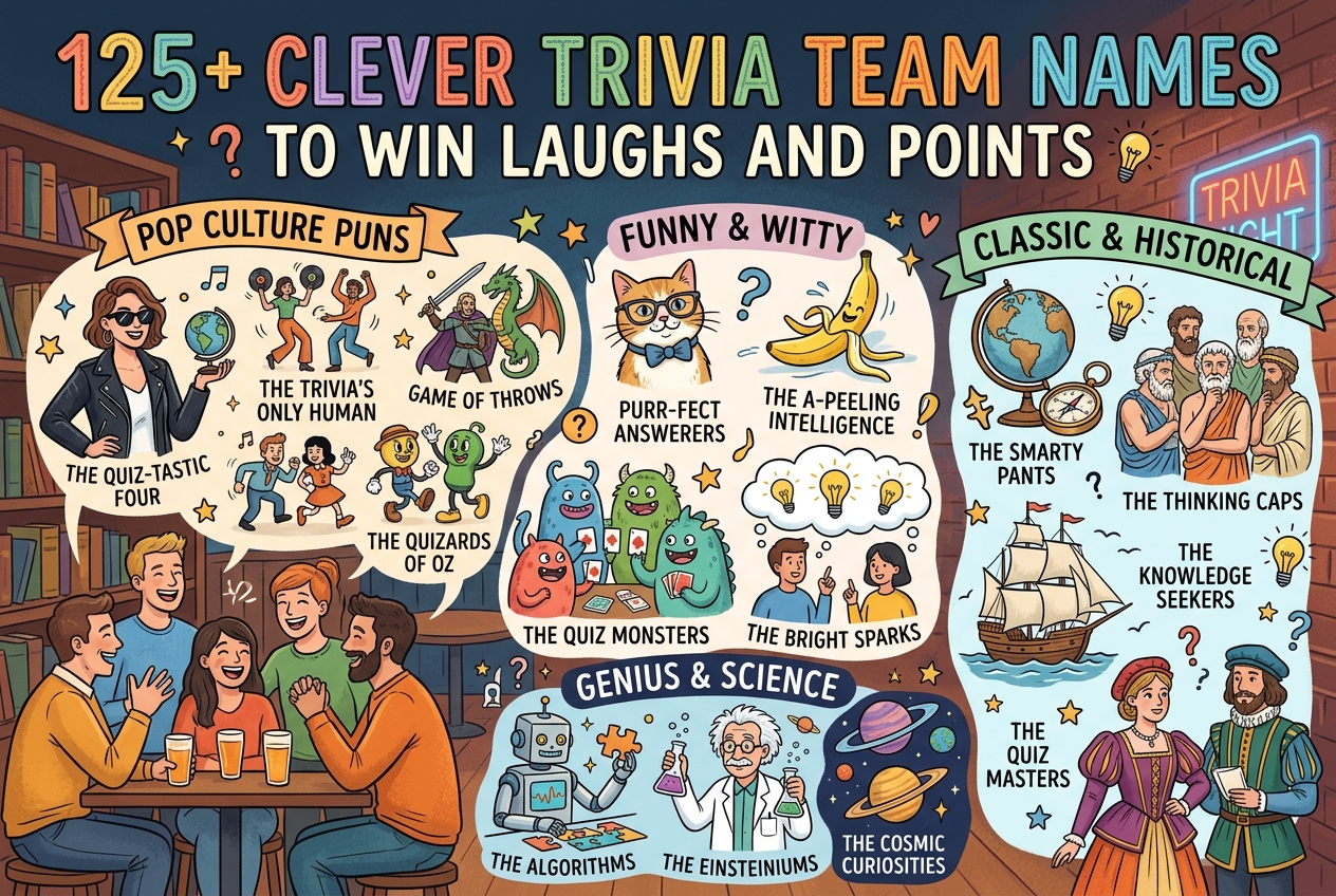 trivia team names