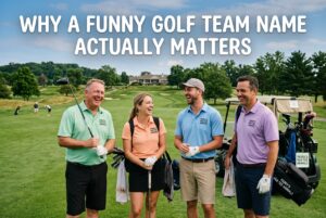 funny golf team names