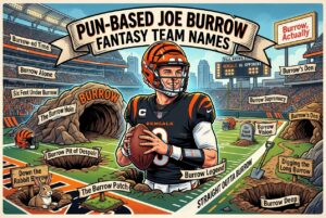 joe burrow fantasy team names