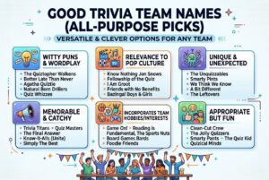 trivia team names