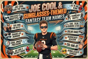 joe burrow fantasy team names