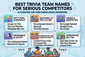 trivia team names