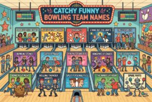 funny bowling team names