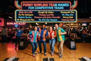 funny bowling team names