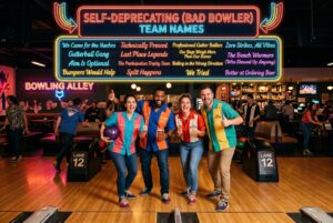 funny bowling team names