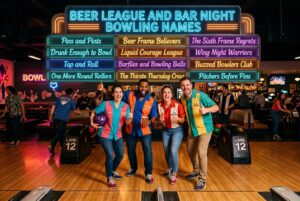 funny bowling team names