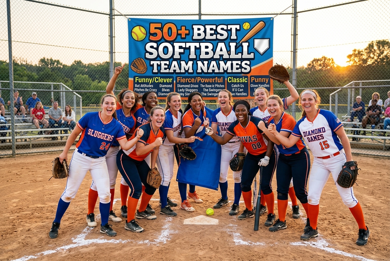 softball team names