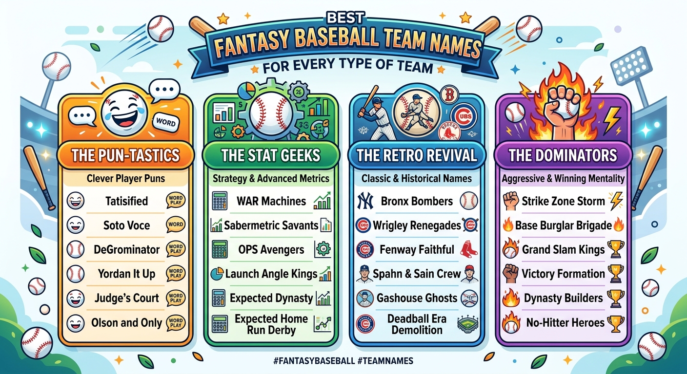 fantasy baseball team names