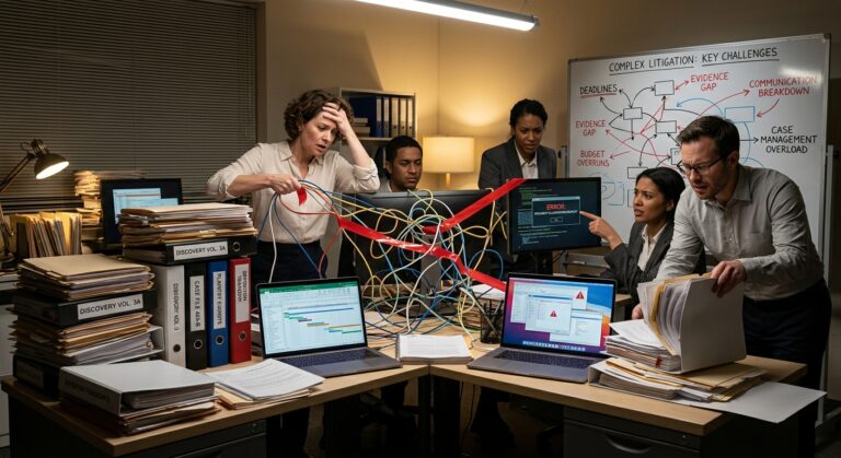 legal teams case management challenges complex litigation