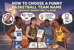 funny basketball team names