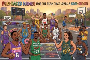funny basketball team names