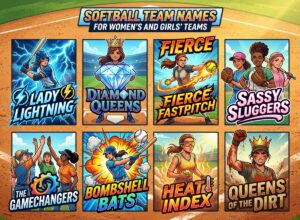 softball team names