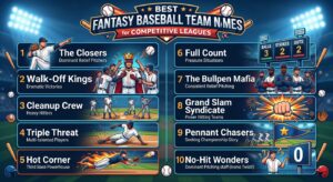 fantasy baseball team names